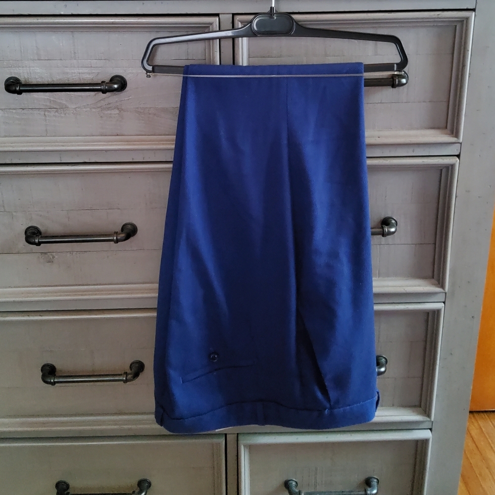 Stylish Royal Blue Dress Slacks (Regular Women's Size 14)